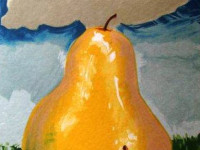 Sala Surrealismo - Man Ray - La poire dEric Satie - Litografia - 65 x 50 cms